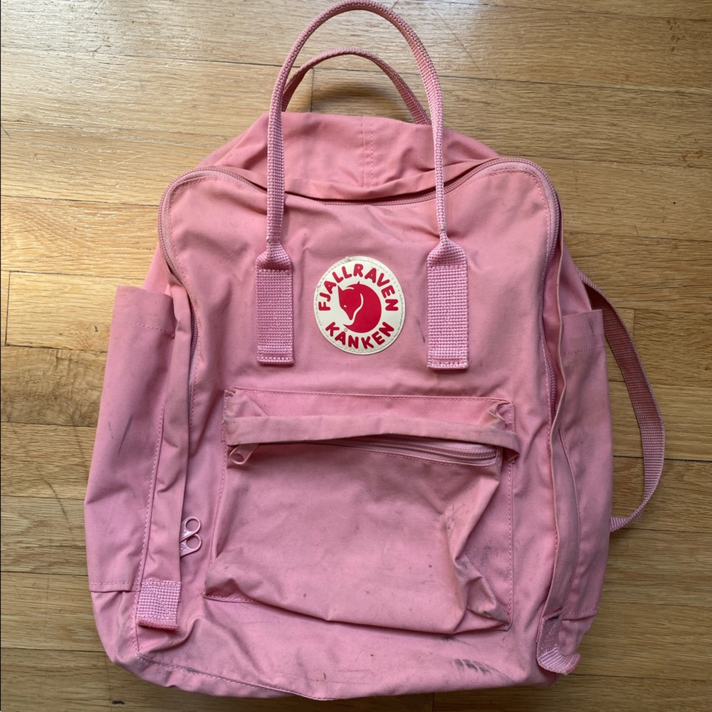 Fjallraven Kanken Pink Classic Backpack